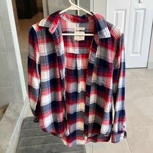 AE boyfriend flannel button down
